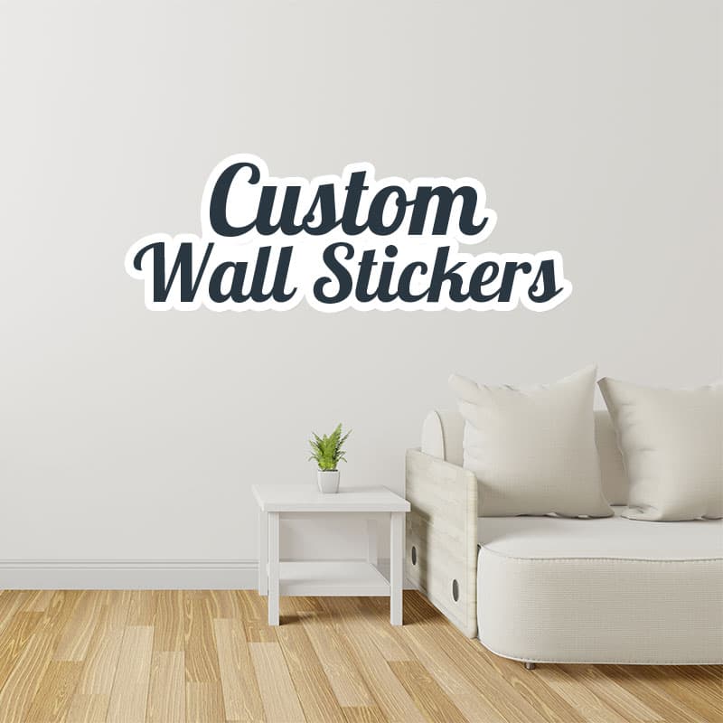 Personalized Wall Sticker – Custom Designs, Logos & Artwork