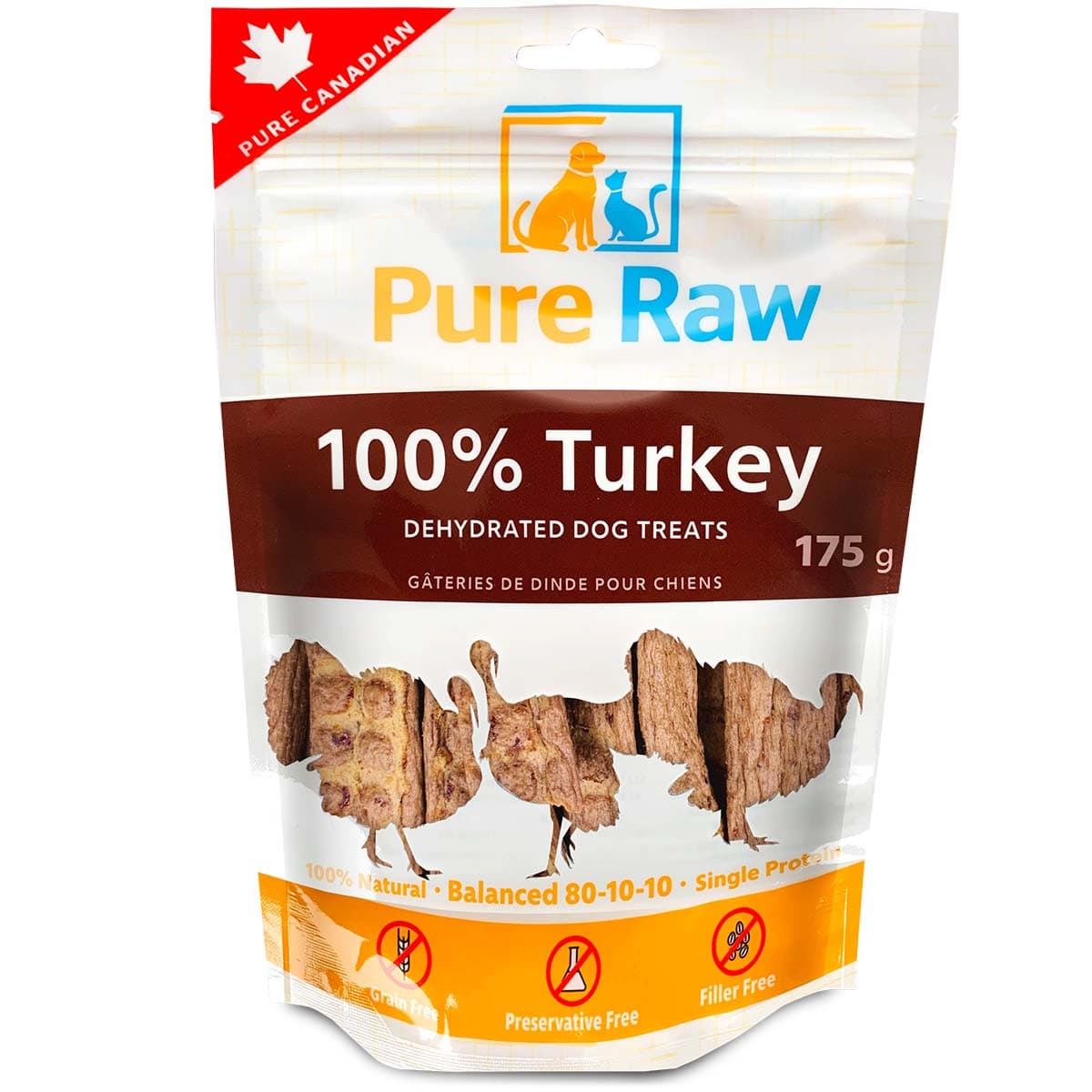 100% Turkey – Dehydrated Dog Treats | Pure Raw Pet Food