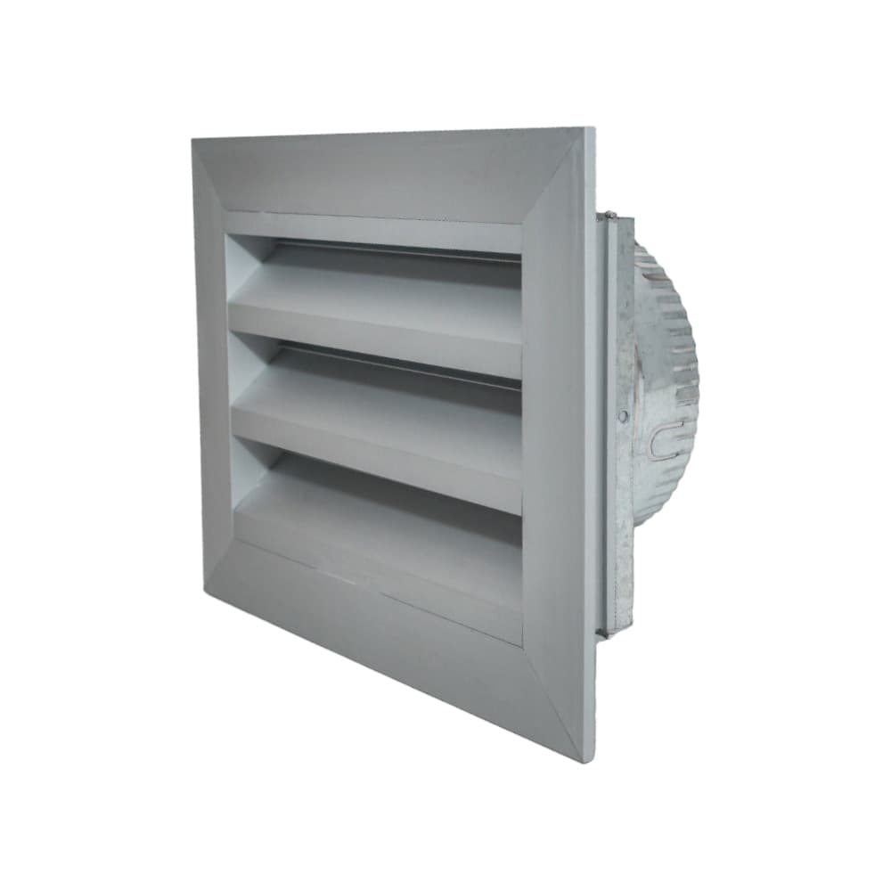 External Wall Vent Aluminium Weatherproof Louvre 150mm