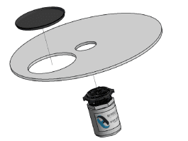 Radon Sump Seal Cover Kit by RadonTec