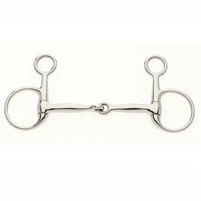 Jointed Hanging Cheek Snaffle Bit