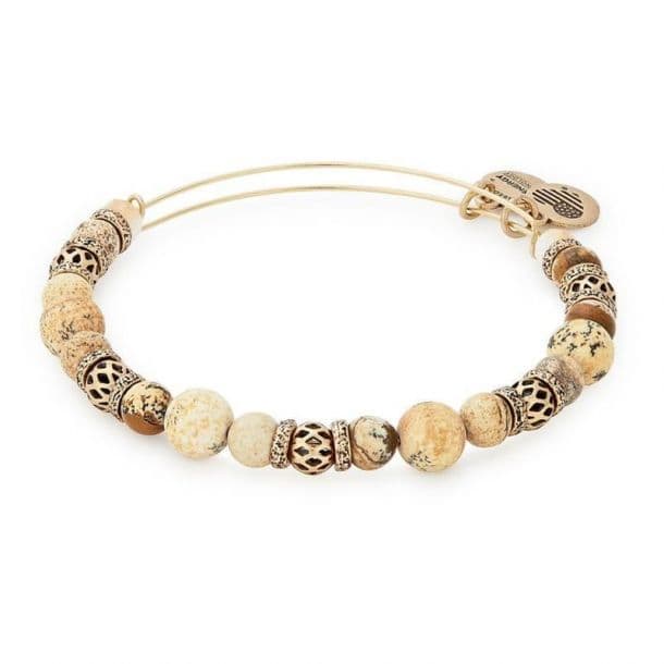 Alex and Ani Stone Cove Beaded Expandable Wire Bangle Bracelet ...