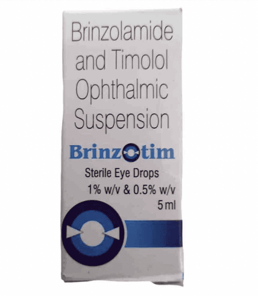 Buy Azarga 5ml Eye Drops Online, Generic Brinzolamide 1% + Timolol 0.5% ...