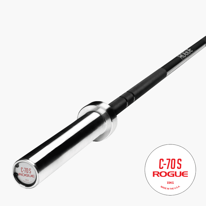 Rogue 29mm Stump Bar - Stainless / Black | Rogue Fitness DE