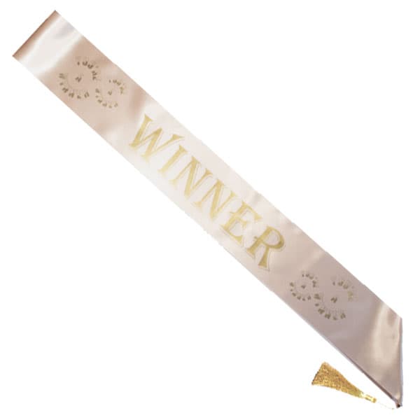 Stock Sash - Winner - Rosettes Direct