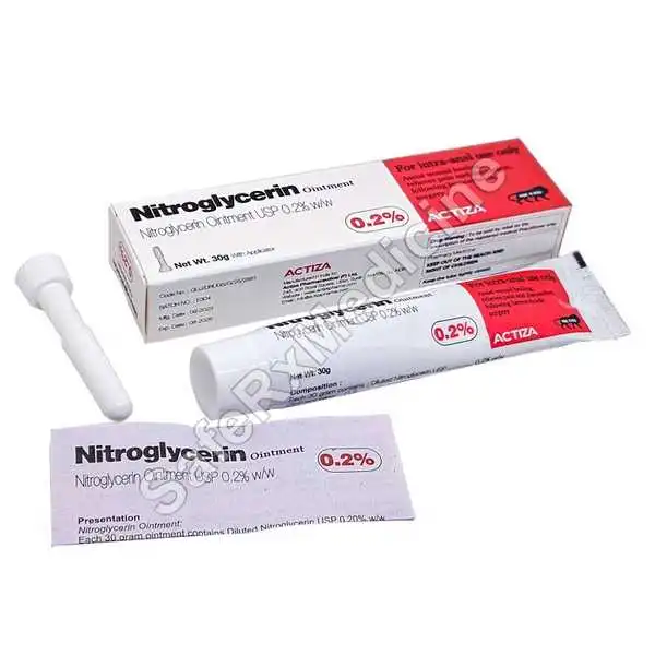 Nitroglycerin Ointment (Nitroglycerin/Glyceryl Trinitrate) - SafeRx ...