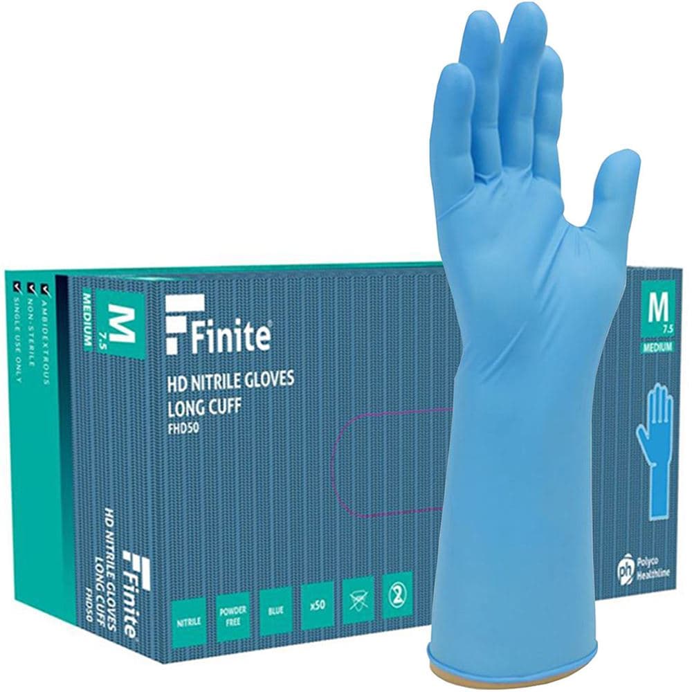 Polyco Finite HD Nitrile Disposable Gloves