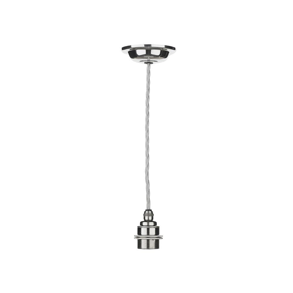 David Hunt DUX6550 Duxford 1 Light Nickel Chrome Suspension