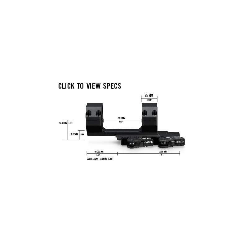 Vortex Optics Quick Release Mount for 30mm Tube