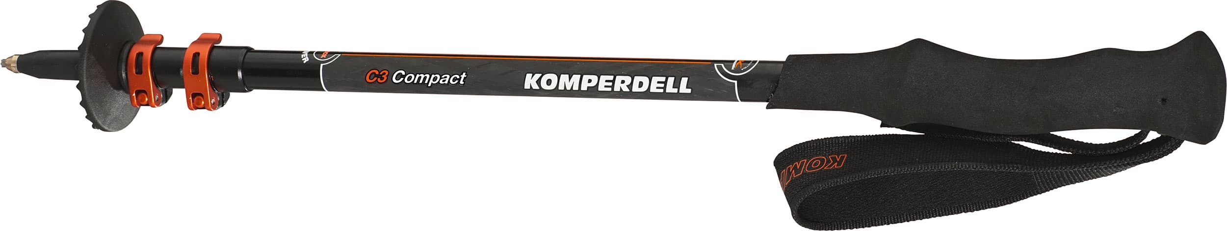 Kije narciarskie Komperdell C3 CARBON POWERLOCK COMPACT