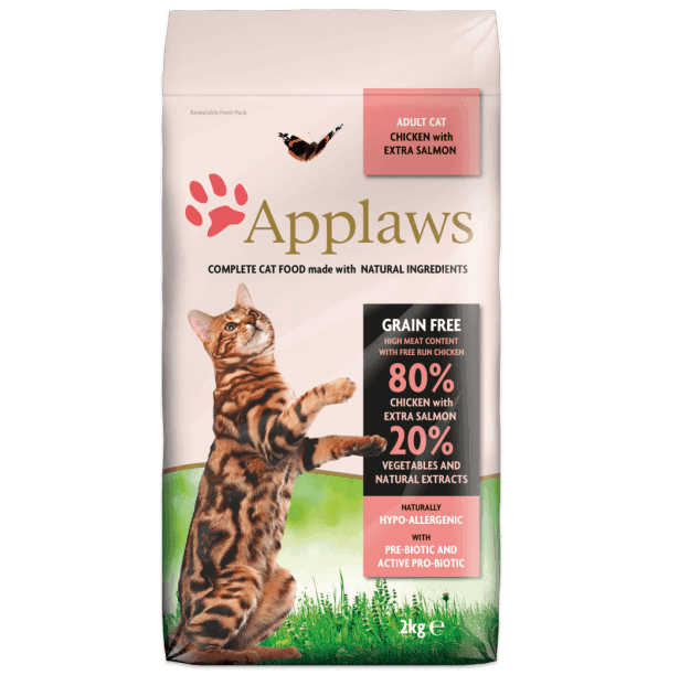 Applaws Adult Chicken with Extra Salmon Dry Cat Food - Smart Pet Kuwait