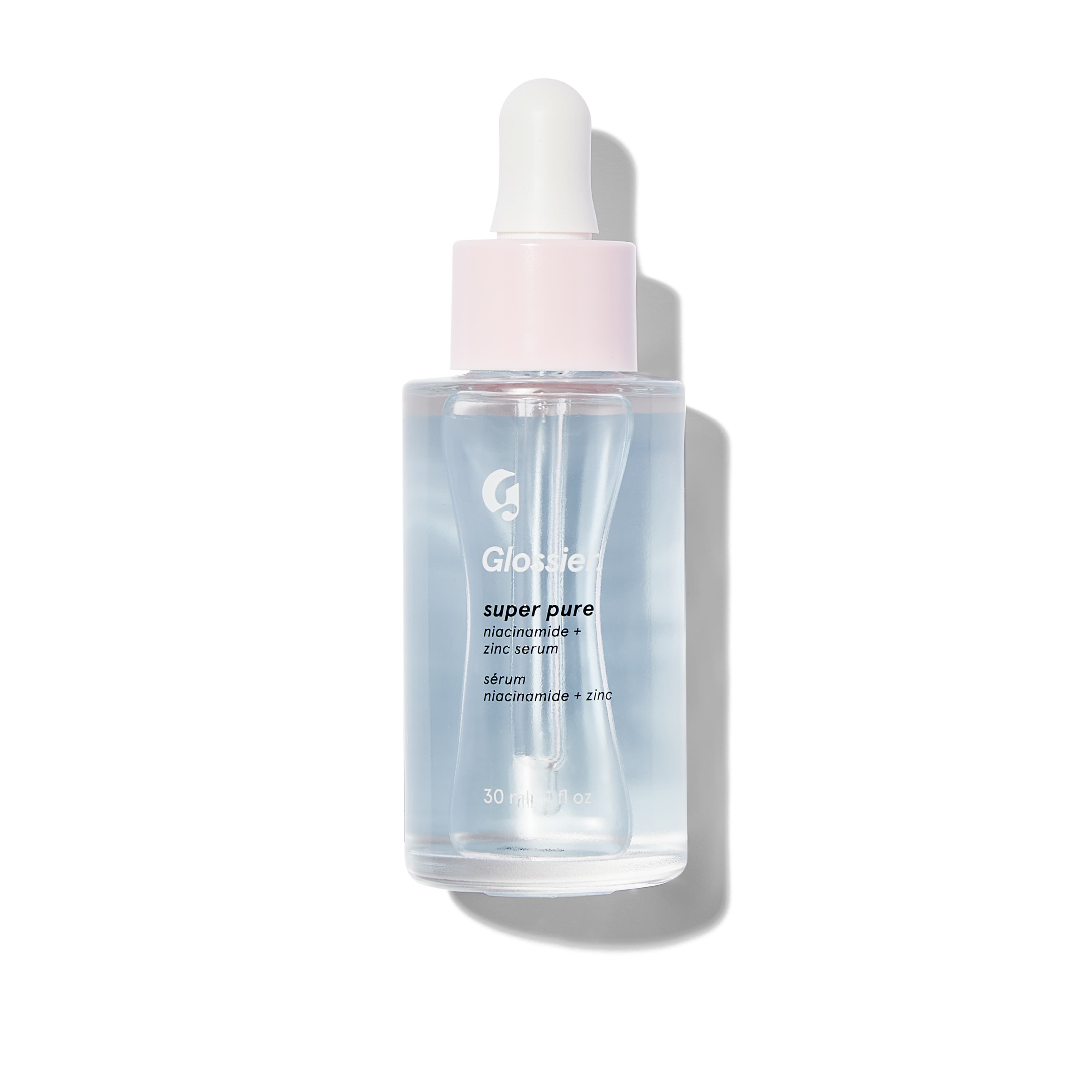 Glossier Super Pure Clarifying Face Serum with Niacinamide + Zinc ...