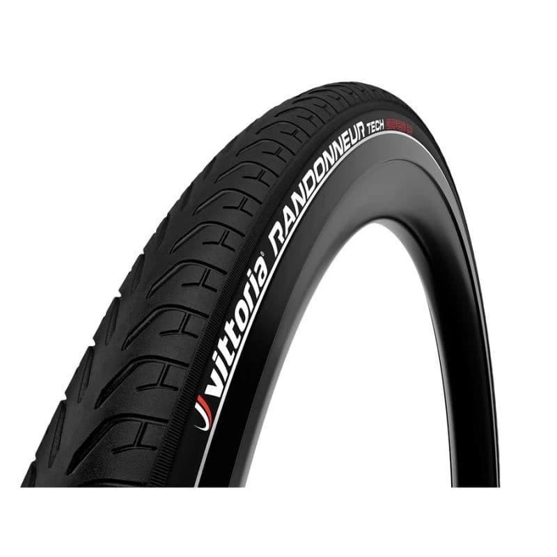 Vittoria Randonneur Tech 40 559 rigid full black refl G2.0 | Sport365.cz