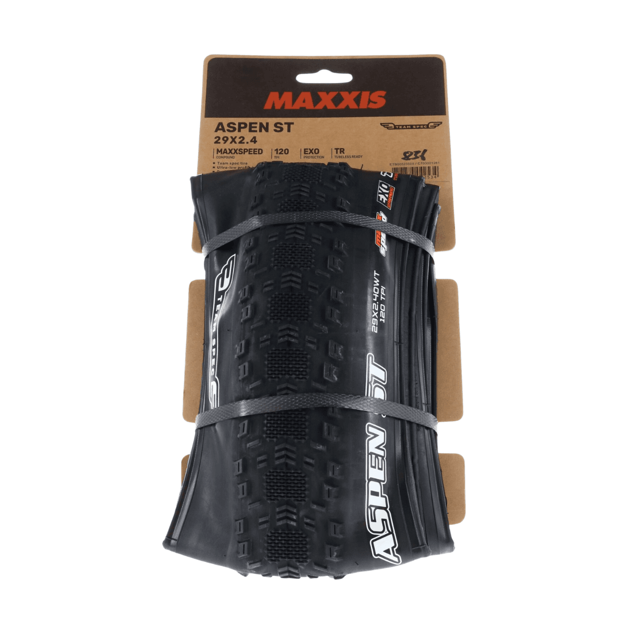 ยางนอก/ยางใน Maxxis ASPEN BLACK 29X2.25 | Peloton