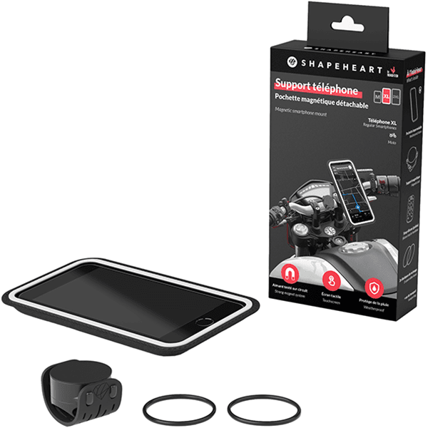 Shapeheart Handlebar Mount Phone Case - Motorcycle - FREE UK DELIVERY