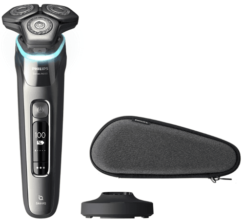 Philips Series 9000 Wet & Dry Electric Shaver with SkinIQ - …