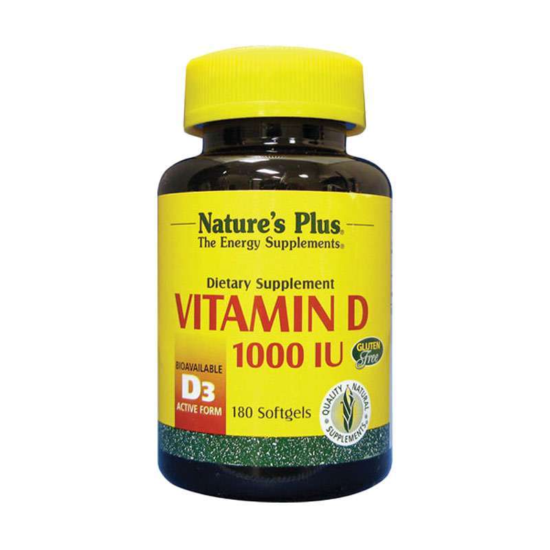 Jual NATURE'S NATURES NATURE PLUS VITAMIN D3 1000 IU VIT D 1000IU ...