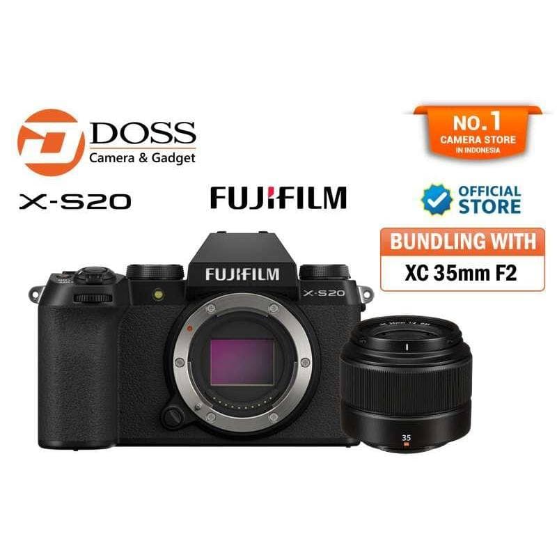 Jual Fujifilm XS20 Body Only Mirrorless Camera Fuji X-S20 XS 20 with XC ...