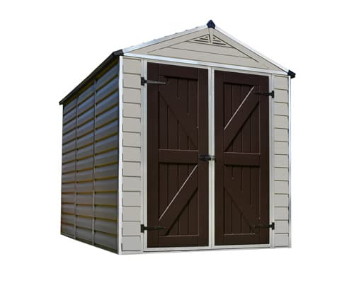 Palram 6x8 Skylight Storage Shed Kit - Tan (HG9608T)