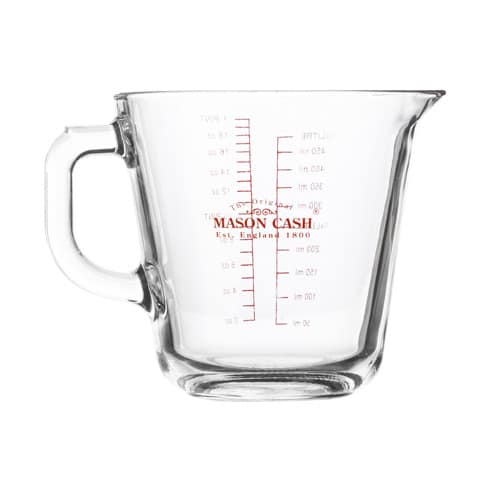 Mason Cash Classic Collection Glass Measuring Jug - Stuff for the Kitchen