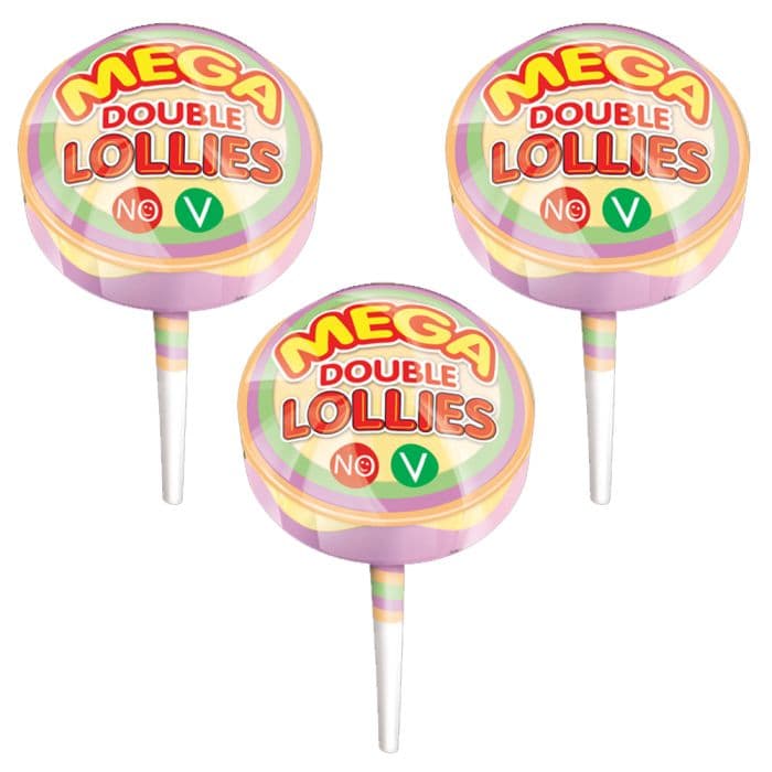 Swizzels Double Mega Lollies - 2 Pack - Retro Sweets - Pick and Mix ...