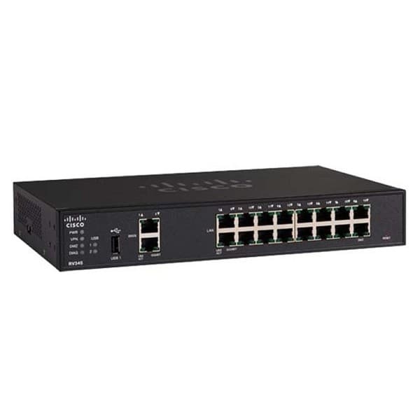 Cisco RV345 Dual WAN Gigabit VPN Router - Cisco WiFi VPN Router ...