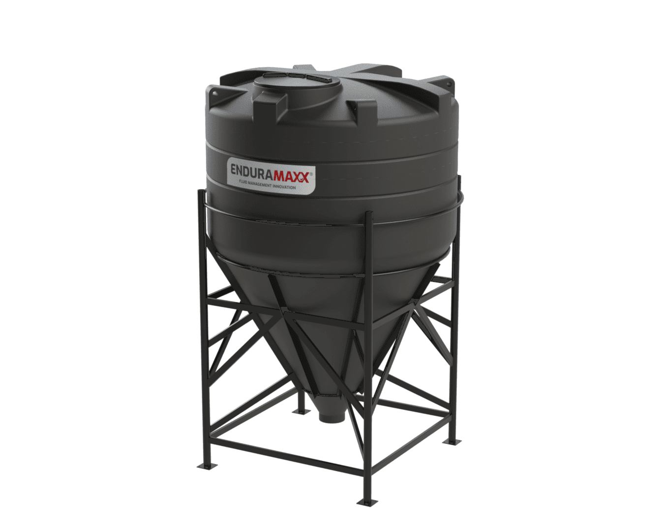 Enduramaxx 5000 Litre 60 Degree Cone Tank With Frame | Tanks R Us