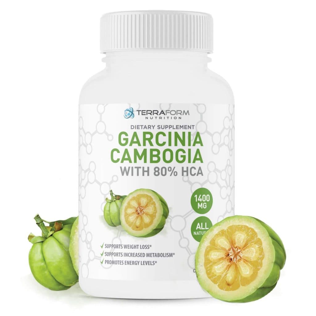 Garcinia Cambogia 95% HCA - 1400mg - 60 Capsules - TerraForm Nutrition