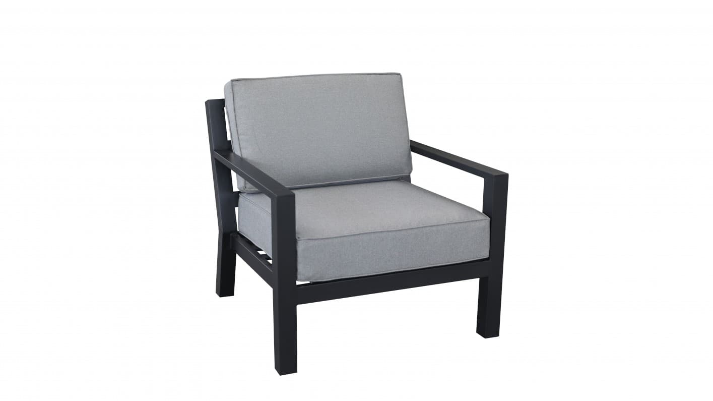 Hartman Apollo Garden Furniture Lounge Chair - Carbon Aluminium Garden ...