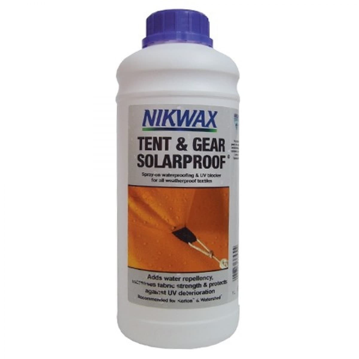 nikwax tent gear solarproof concentrate tent reproof, repair and spare ...