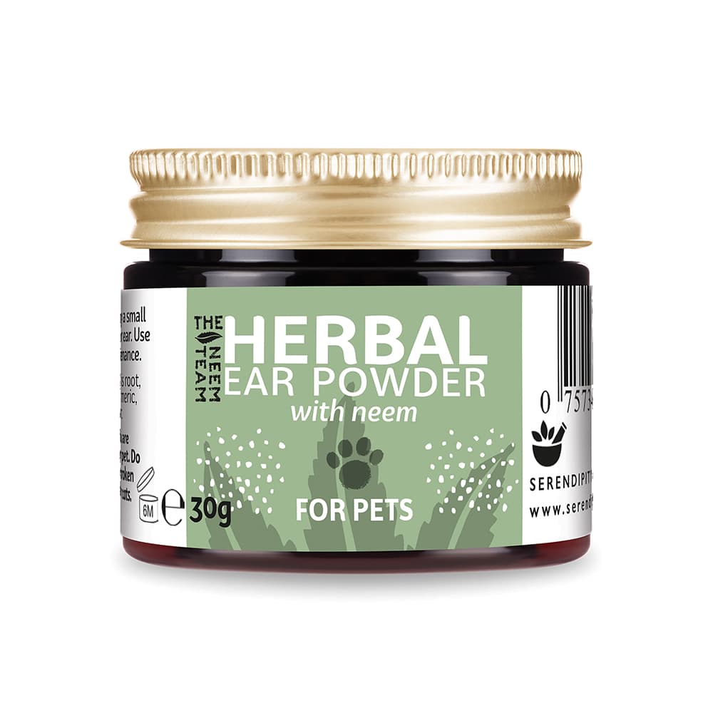 The Neem Team | Herbal Ear Powder for Pets | THE NEEM TEAM!