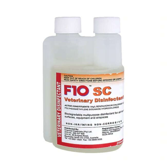 F10Sc Veterinary Disinfectant Super Concentrate 1 L | Contact Us ...