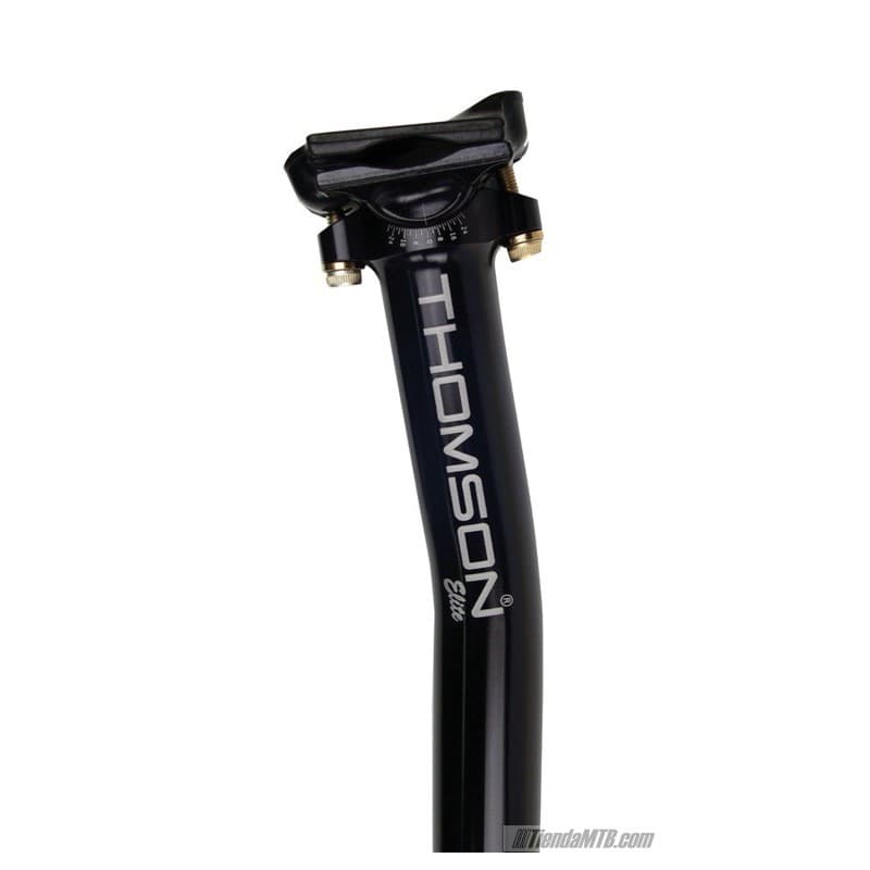 Thomson Elite seatpost 16mm setback black - TiendaMTB.com