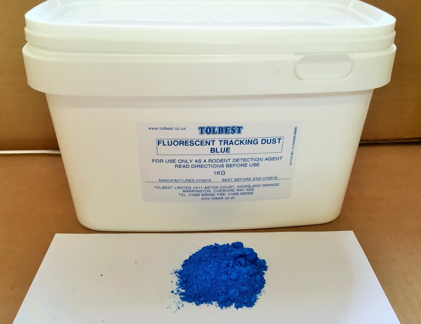 Tolbest Ltd UK | Fluorescent - Rodent Tracking Dust (1kg)
