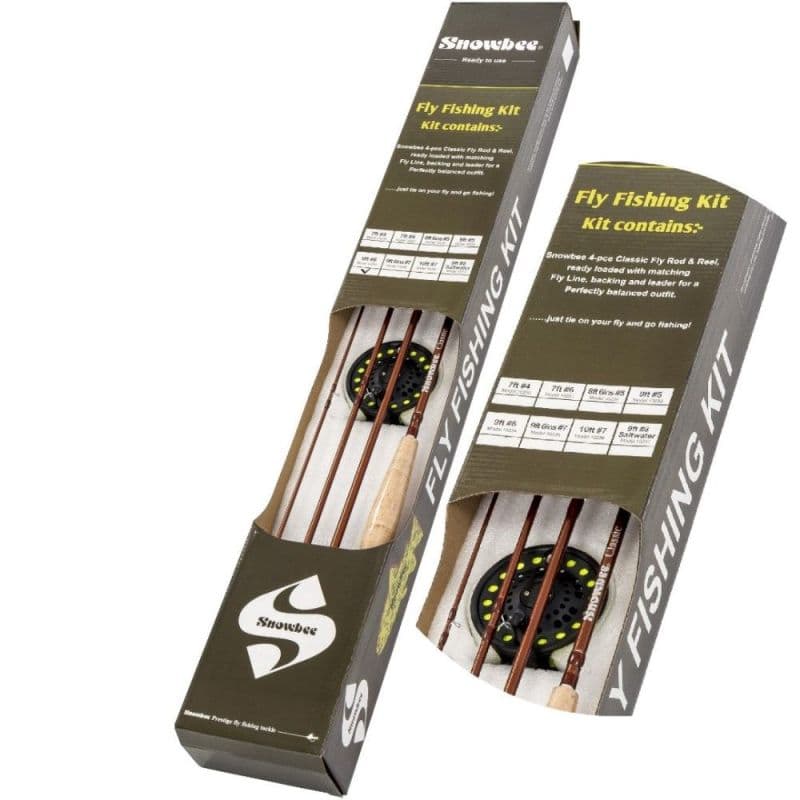 Snowbee - Classic Fly Fishing Kit 9' #8 Saltwater Rod/Reel combo