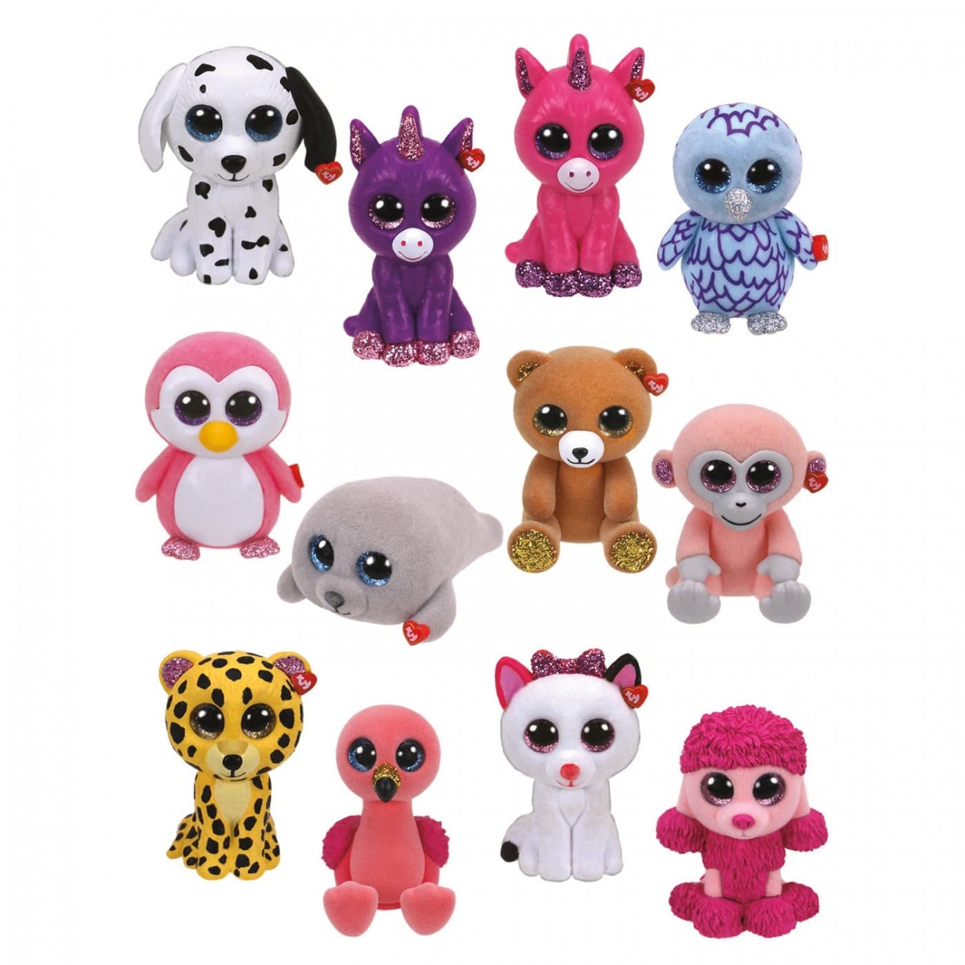 ty Beanie Boos Mini Series 3 - Collectible Plush Animals 1013-25003 ...