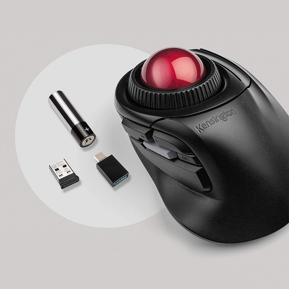 kensington-orbit-fusion-wireless-trackball-5 - Trackball Mouse Reviews