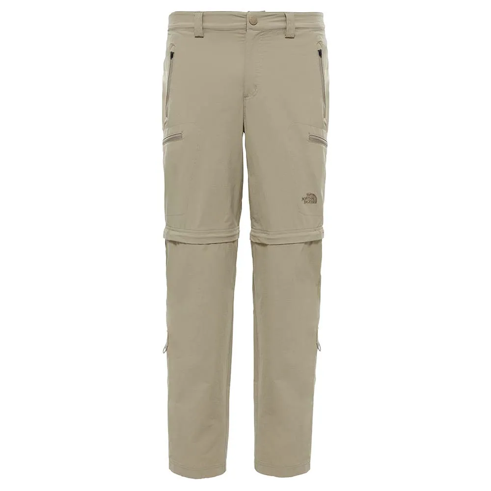 The north face Exploration Convertible Pants Beige | Trekkinn