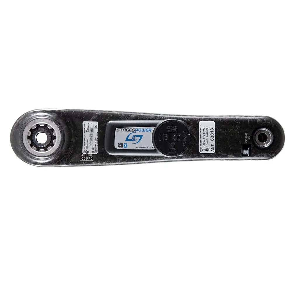 Stages cycling Sram GXP MTB Carbon Left Crank With Power Meter, Black ...