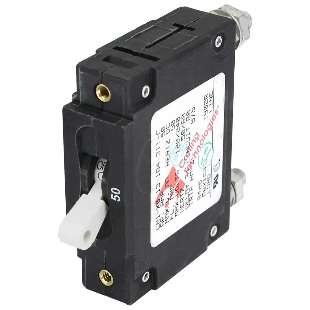 Blue sea systems C-Series Single Pole Circuit Breaker Switch| Waveinn