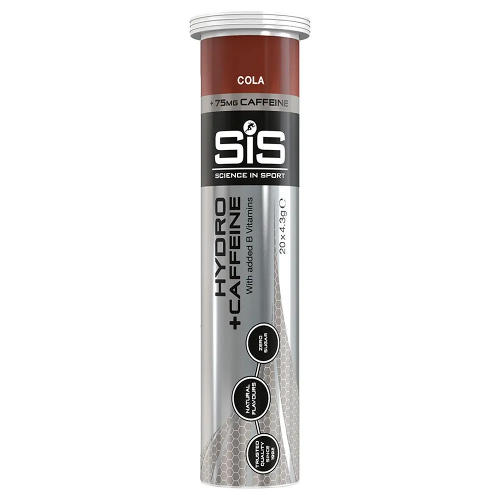 SIS Go Hydro 4g 20 Tablets Cola&Caffeine Tablet, Silver | Bikeinn