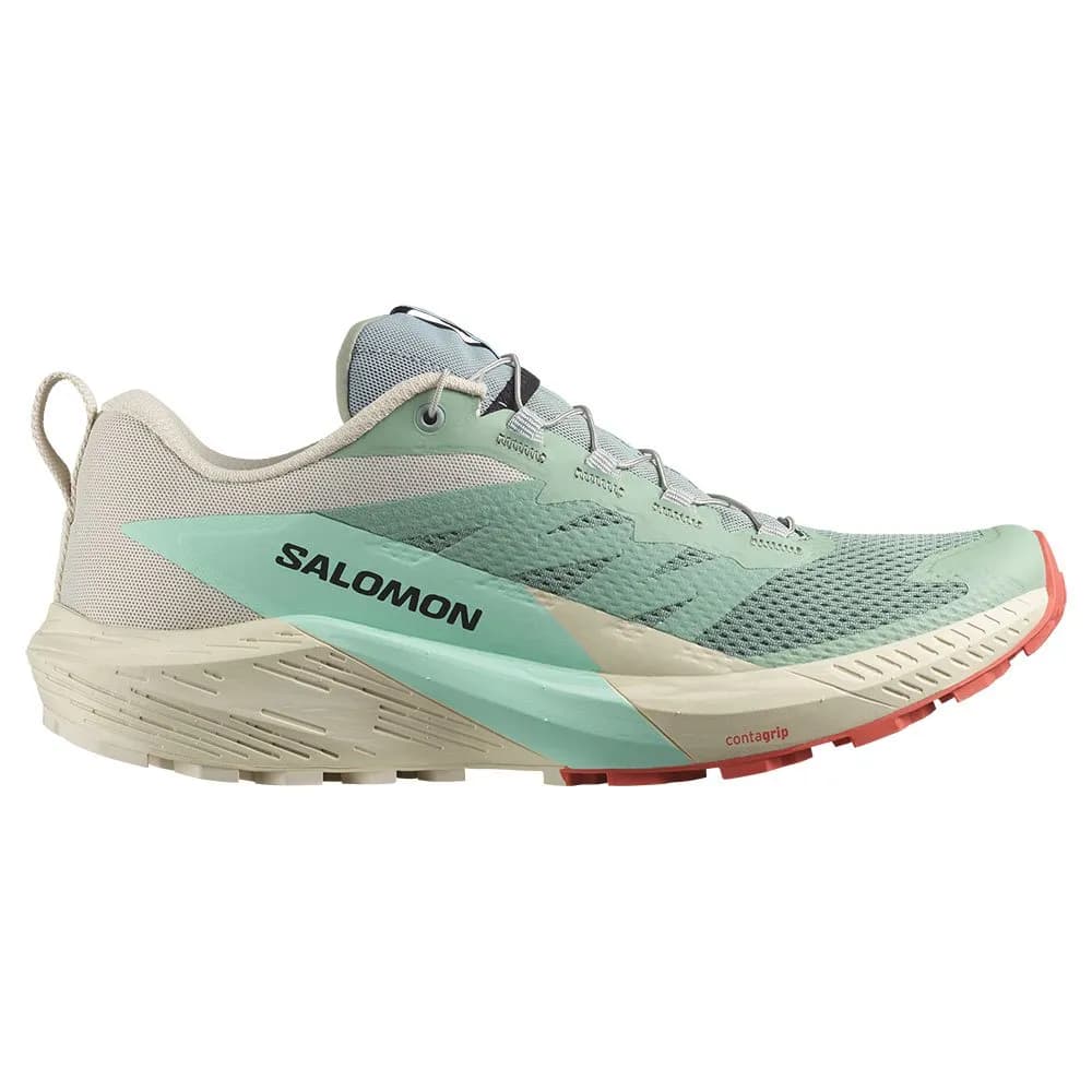 Salomon Sense Ride 5 Trail Running Shoes Green | Runnerinn