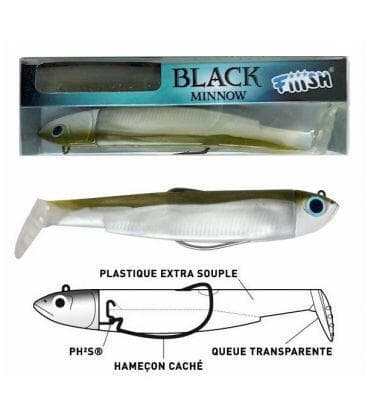 Fiiish Black Minnow Combo Soft Lures