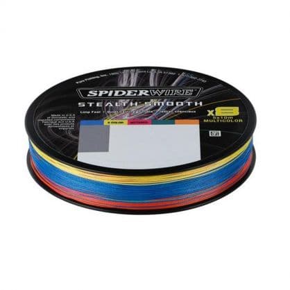 Spiderwire Stealth Smooth 8 Multi Colored Braided Line Length 300 m ...