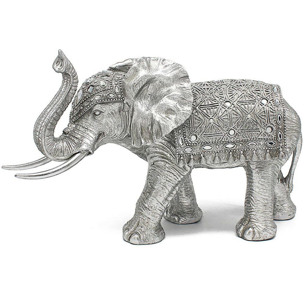 Leonardo Collection Silver Art Elephant Ornament