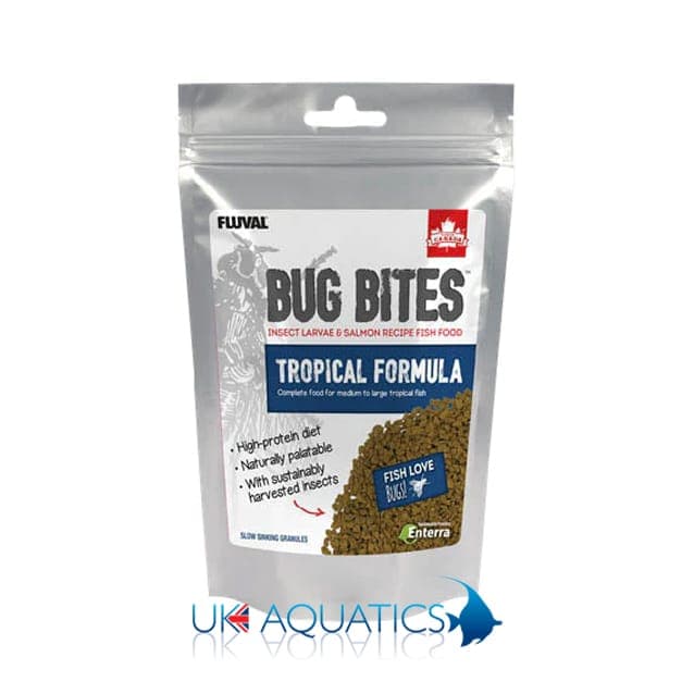 Fluval Bug Bites Tropical Formula | UK Aquatics