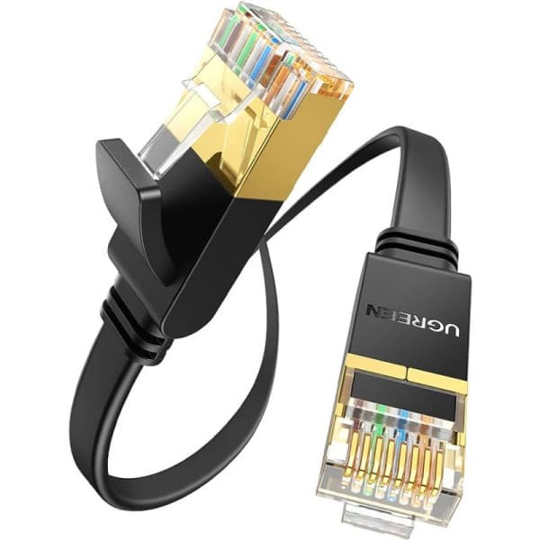 Ugreen Cable Ethernet Flat CAT7 U/FTP 1M (11260) Connectique 11260
