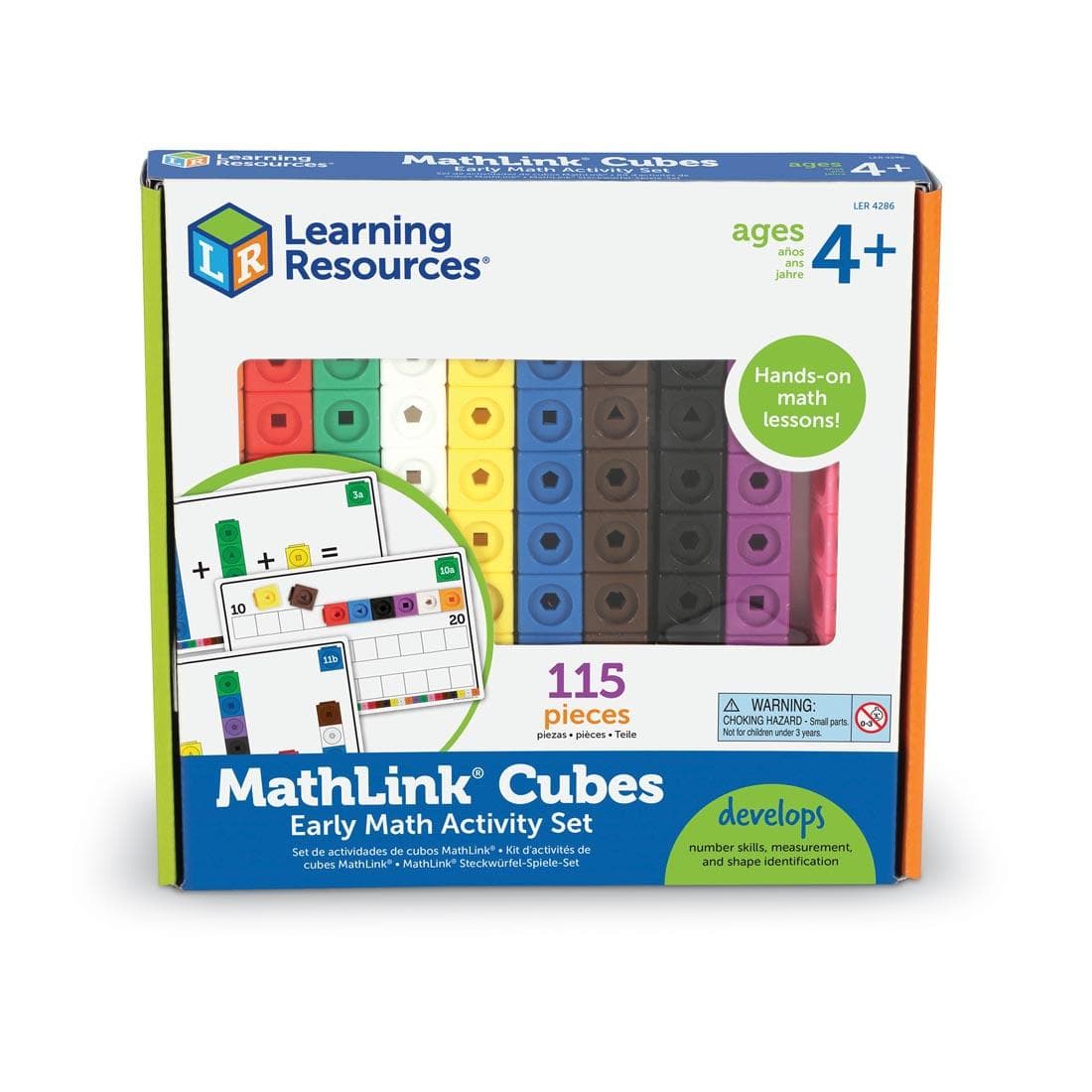 MathLink Cubes Early Math Activity Set by Learning Resources