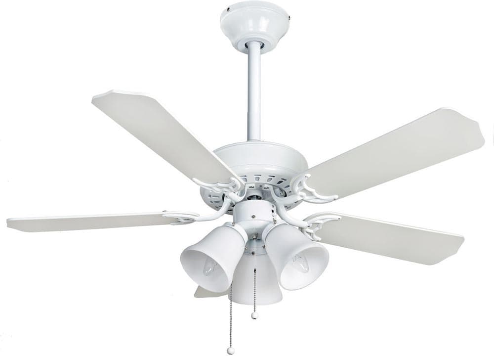 Fantasia Belaire Combi 42" Ceiling Fan Light Kit Gloss White 110477
