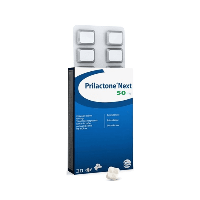 50mg Prilactone Next Tablet - Prilactone (Spironolactone) for Dogs